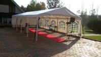 Půjčovna party stanů u Mnichova Hradiště Zapůjčení party stanů 5x10m / Půjčovna Praha , pronájem