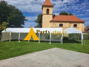 Štětí svatba pod stanem
